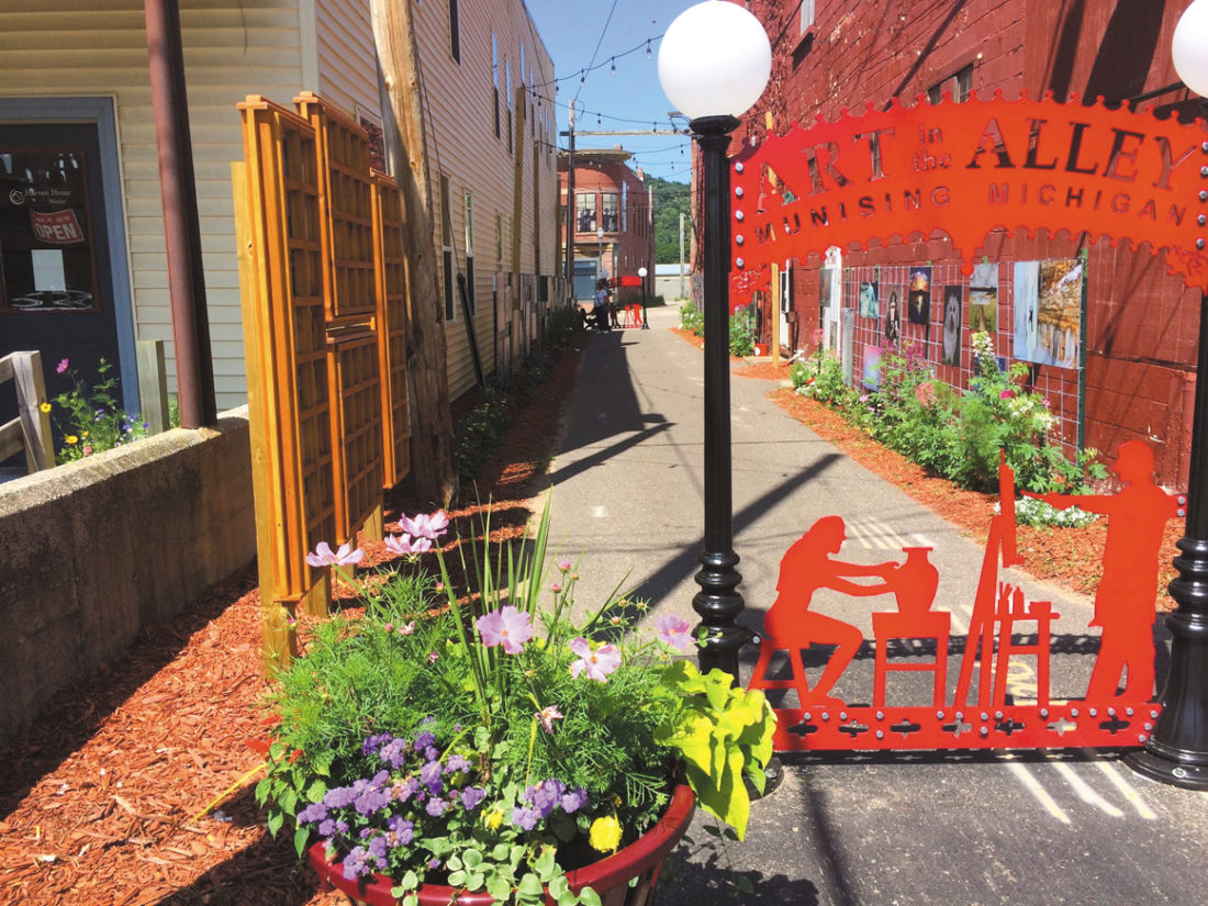 ‘Munising Art in the Alley’ displays local works News, Sports, Jobs